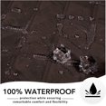 thumbnail image 5 of Easy-Going 100% Waterproof Dog Bed Cover Non-Slip Sofa Cover, Chocolate, 96 x 82 in, 5 of 7