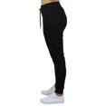 thumbnail image 2 of 3-Pack Womens Loose Fit French Terry Fashion Jogger Lounge Pants (S-2XL), 2 of 9