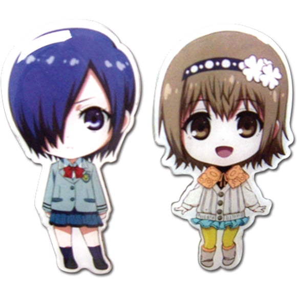 Pin - Tokyo Ghoul - New SD Touka & Hinami (Set of 2) Anime ge50591