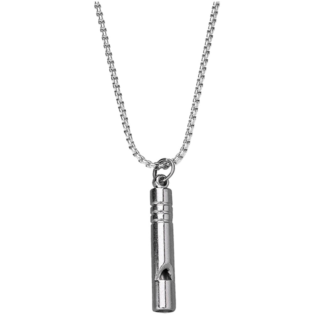 Emergency Whistle Long Whistle Necklace Emergency Whistle