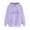 Purple, variant on Aloohaidyvio Hoodies,Women Loose Long Sleeve Sweatshirt Hooded Hoodie Sweatshirt Blouse