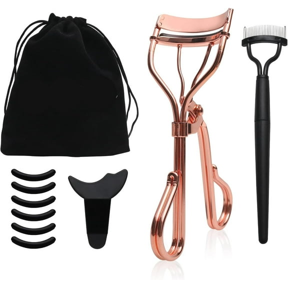 10pcs/set Makeup tools set eyelash curler eyelash comb eyebrow comb eyebrow trimming scissors ladies beauty tools