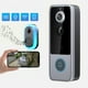 thumbnail image 5 of Pisexur Electronics para hombres, timbre visual inteligente inalámbrico, timbre con video remoto Tuya, IP65, impermeable, intercomunicador doméstico, visión nocturna HD, WiFi, timbre de seguridad, ca, 5 of 9