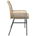 thumbnail image 5 of vidaXL Garden Chair Brown PE rattan UV-resistant materials Garden Chair, 5 of 5