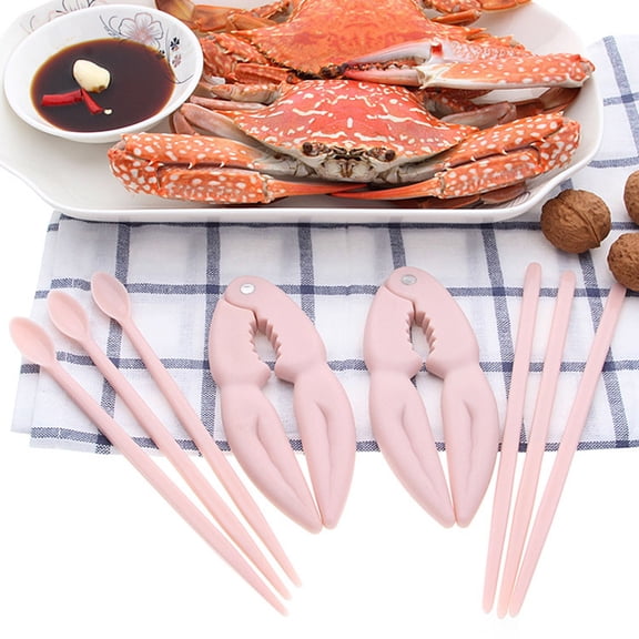Healifty Crab Tool Set Assorted Color Picks Pliers for Efficient Shellfish Handling and Enjoyment