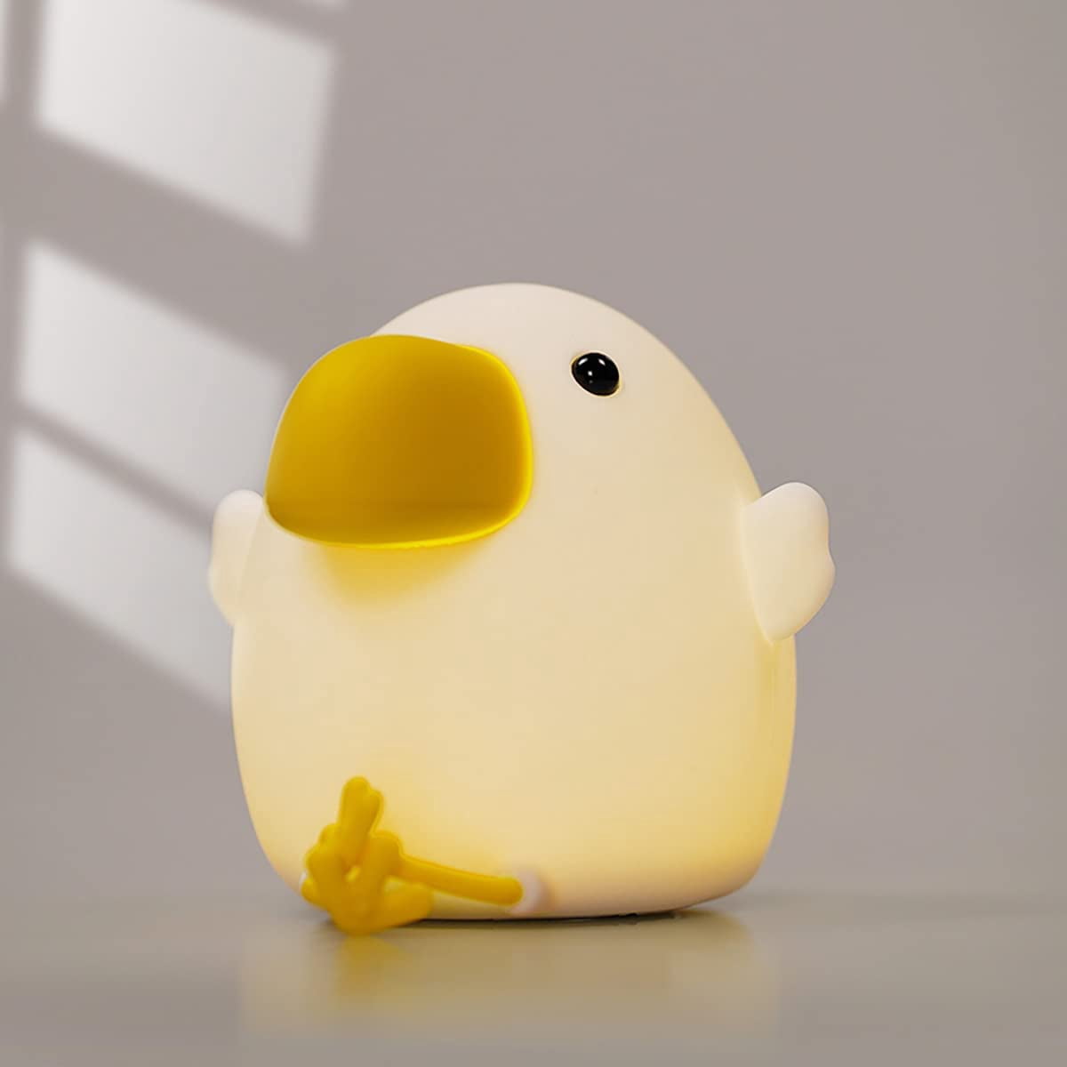 KOMI Kids Night Light, Cute Silicone Bird, Squishy LED Night Light for Bedroom and Kids Room Bird
