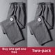 thumbnail image 1 of Pantalones de chef de cocina para hombre, duraderos, de seda de hielo, de estilo fino, para verano, para ahorrar trabajo, informales, para uso activo, 1 of 4