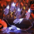 thumbnail image 3 of LSLJS Halloween Decorations LED Lanterns Ghost Festival Mood Lights Ghost Hand Battery Box Skull Light String Halloween Decorations, 3 of 5