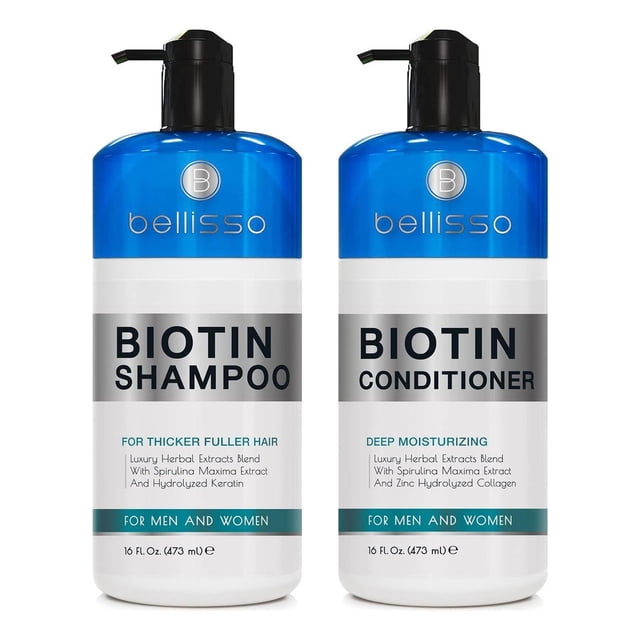 Shampoo Y Acondicionador De Biotina Fuerza Y Crecimiento