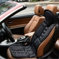 thumbnail image 2 of 8 Mode Massage Seat Cushion Home&Car Rolling Neck Pad Heated Back Pain Relief, 2 of 9
