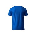 thumbnail image 2 of Playera Slim Fit Unisex Cuello Redondo Manga Corta Strech Color Azul Talla Mediana Marca Emil SaEs, 2 of 4