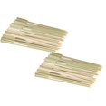thumbnail image 1 of Oleegame 2 Pcs Brochettes d'Oiseau Rôti Brochette de Squab Rôti Filet de Porc Brochette de Poulet Grillée Ruding Brochette de BBQ Aiguille d'Encens Brochette Jetable Multifonctionnelle Verte, 1 of 7
