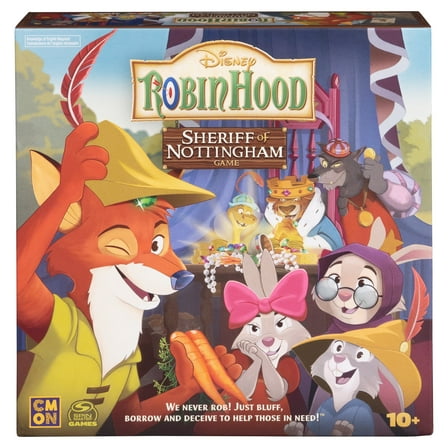 Disney Robin Hood Sheriff of Nottingham Game Family Board Games Disney Gifts Board Games for Family Night, for Adults & Kids Ages 10 and up