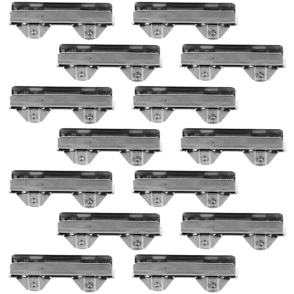 16 Pcs Glass Sliding Door Pulley Accessories Wheels Cabinet Roller Steel Bearing