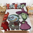 thumbnail image 1 of The Nightmare Before Christmas Long Thread Comfort Soft Zipper Closure Functional Fit Bedding Duvet Cover Sets for Restful Sleep, 1 of 5