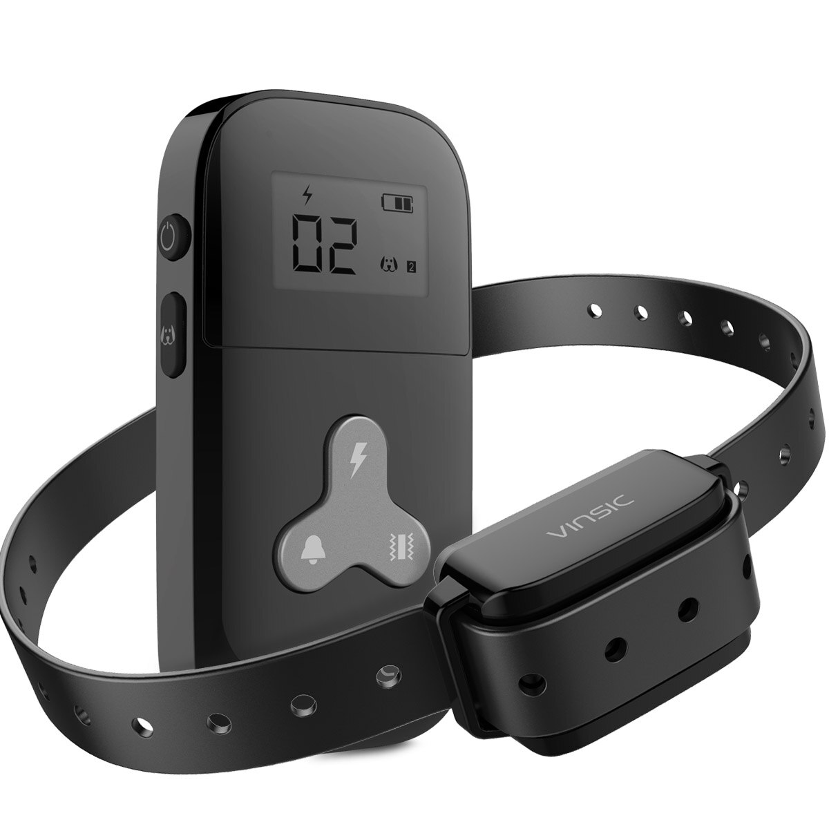 VINSIC Shock Collar for Dogs,Dog Traning Collar with Remote 300 Meters