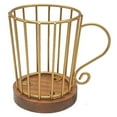 thumbnail image 1 of Wiueurtly Wood And Art Cup Holder For Toothpaste Cup Storage Disposable Cup Heat Insulation Coffee Mate And Filter Paper Storage, 1 of 9