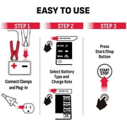Schumacher Electric 6A Car Battery Charger and 100A Engine Start, Maintainer, 30A Boost, Battery and Alternator Tester, 6V/12V Batteries, SC1564