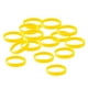 thumbnail image 2 of 15 pulseras de silicona unisex, pulseras de goma, pulseras de silicona impermeables Amarillo, 2 of 7