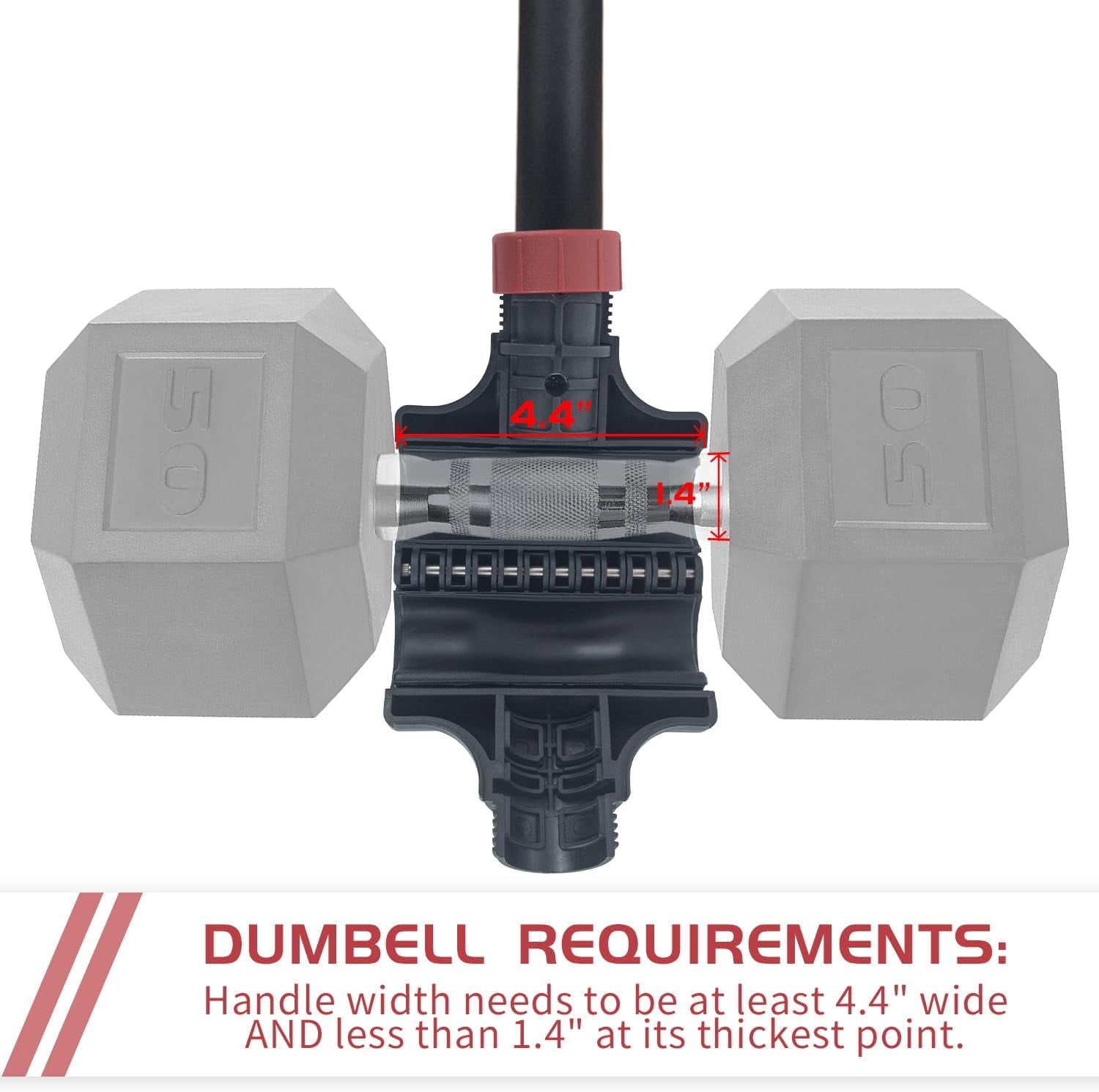 Foci Cozi FC-020324-002 Dumbbell Barbell Converter Adjustable Weight 8-200 lb
