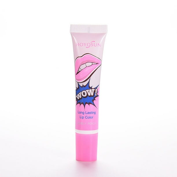 Nuevas llegadas Maquillaje Cosméticos Marca Oso romántico Brillo de labios de larga duración Peel Off Lápiz labial Mate Impermeable Labiales Tinte de labios Gao Jinjia LED