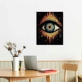 thumbnail image 2 of JEUXUS Tarot The Star Astrology Canvas Wall Art Prints Artwork Signs Framed for Tarot Lovers Decor Home Room Bathroom Decor, Gifts Daughter Sister, Mom, Wife, Astrology Gifts, 2 of 4