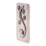 Carlon DH1711L LED Button w/ Gecko Lizard, Stone Travertine Stone