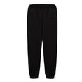 thumbnail image 5 of Tdoqot Boys Sweatpants with Pockets- Casual Drawstring Baggy Elastic Waist Jogger Pants Black Size 4, 5 of 6