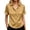 Yellow, variant on Alun Short Sleeve Shirts for Women Trendy Button down Collared Work Tops Dressy Business Casual Loose Fit Stain Blouse Pure Color Lightweight Breathable for Daily Wear Yellow XL
