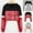 A-White193, variant on XIAOCHA Womens Cropped Hoodies Color Block Letter Graphic Hoodies Streetwear Casual Long Sleeves Top