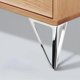 thumbnail image 3 of 4 Packs Furniture Legs, Metal Table Legs, 15cm Black Furniture Legs, for TV Table, Coffee Table Leg, Wardrobe, Sofa Bed and Others. (15cm, silver), 3 of 5