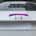 thumbnail image 4 of XWSHYW Otros Accesorios Exteriores Mini Adhesivo Decorativo para Alerón Trasero de Coche, Sin Necesidad de Perforar Agujeros, Modificación Del Techo, Pequeño Adhesivo para Alerón Trasero de Coche, 4 of 6