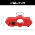 thumbnail image 3 of Compact Motorcycle Front Wheel Brake Clutches Lock Easy to Use Motorcycle Brake Lock Safety Gear Simple Install for Bikes, 3 of 8