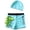 Light Blue, variant on mgoYE Toddler Boy Swim Set 2t Baby Toddler Boys UPF 50 Swimsuit Bathing Suit Swimwear for Beach Pool Sun Protection(Light Blue,6-12 Years)