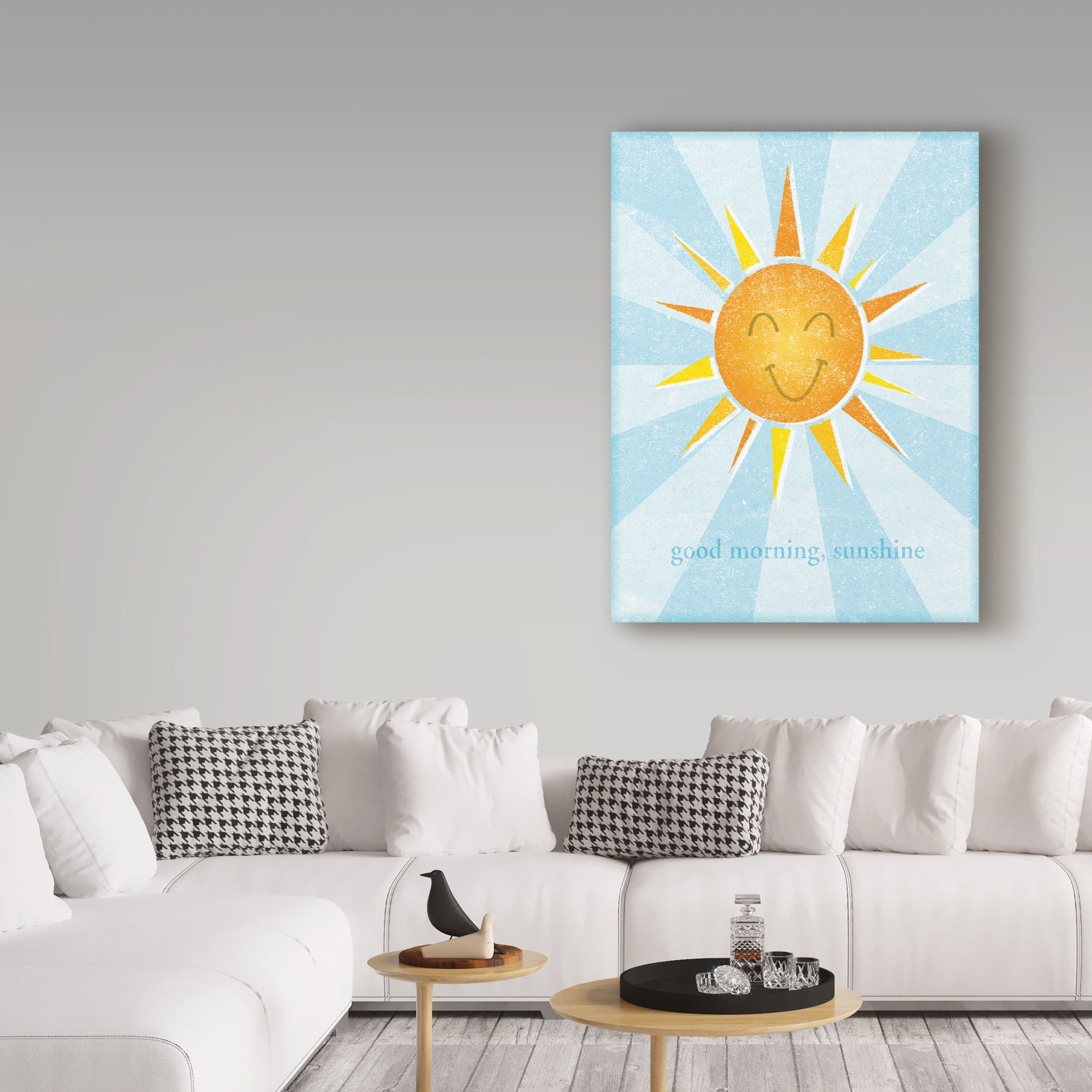 Trademark Fine Art 'Sunshine' Canvas Art by John W. Golden
