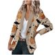 thumbnail image 1 of Blazer Chaquetas Para Mujer Blazers Traje de Negocios de Moda Costura de Color Sólido Estampado A Cuadros de Manga Larga Chaqueta de Punto Top Odeerbi ODB132116, 1 of 4