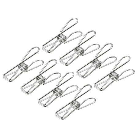 

Uxcell 32mm Carbon Steel Tablecloth Clips for Fixing Table Cloth Silver Tone 16 Pack
