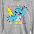 thumbnail image 3 of Disney - Lilo & Stitch - Neon Stitch - Toddler & Youth Long Sleeve Graphic T-Shirt, 3 of 5