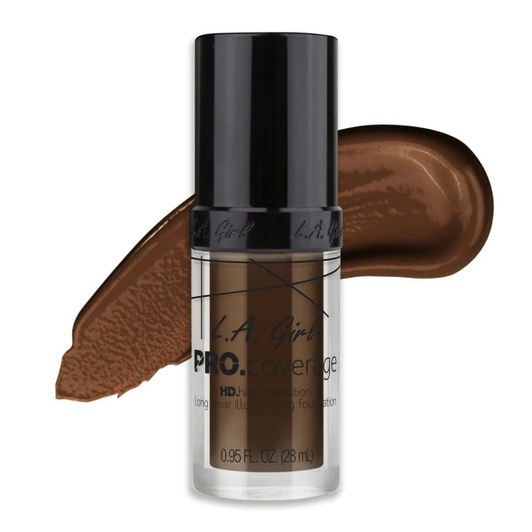 L.A. Girl PRO.coverage HD High-Definition Long Wear Illuminating  Foundation, White