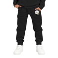 thumbnail image 3 of YOUYEDIAN Halloween Sweatpants for Boys Fashion Casual Sweatpants with Pockets Funny Halloween Print Pants Kids Athletic Trousers (Black, 11-12 Years), 3 of 5