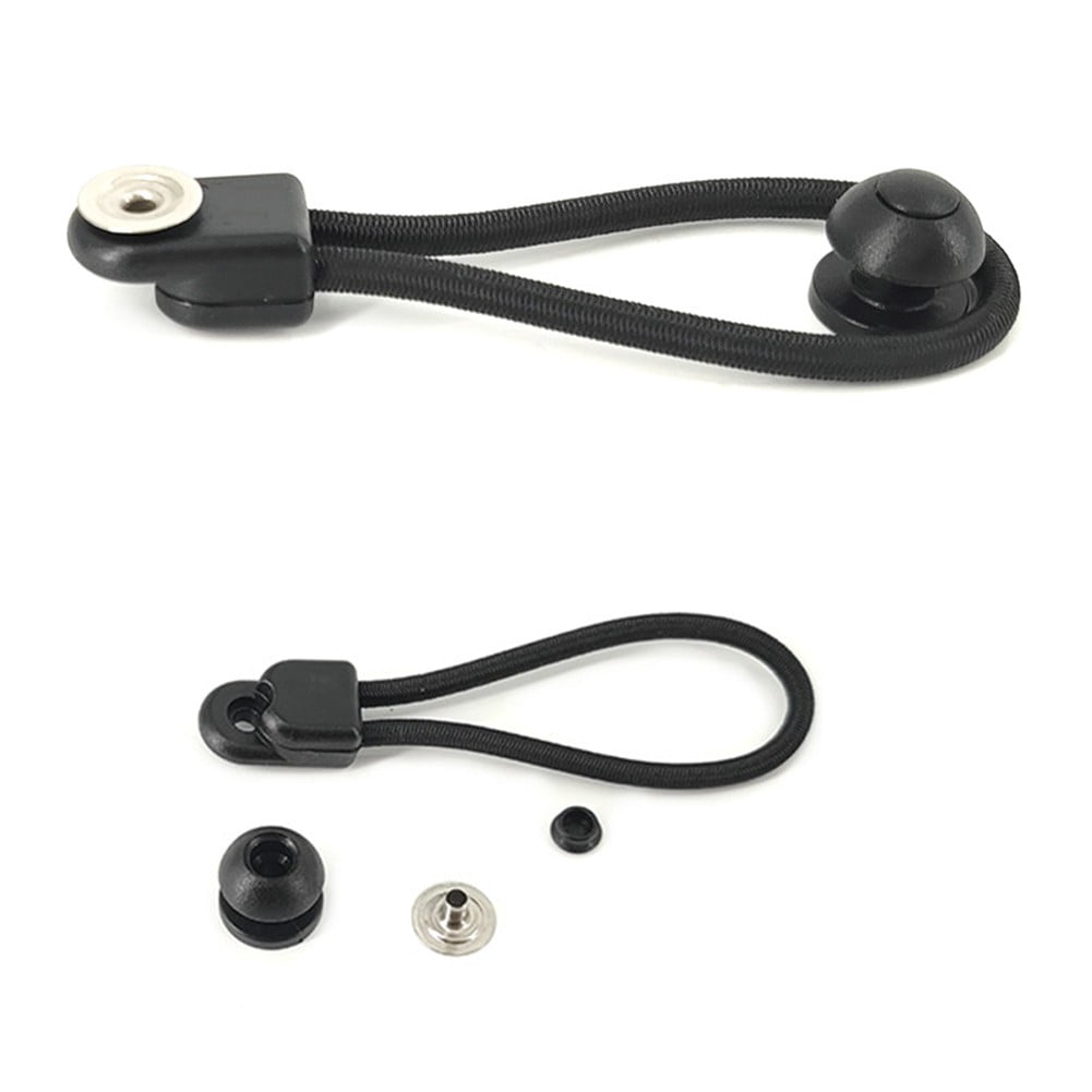 5Pcs Shock Cord Fastener Bungee Cord Clip Elastic Elastic Buckle With Knob For Camping Canopy Tent Boat Yacht Rv Cover Parts