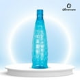 thumbnail image 4 of oliveware Stunning Range Premium PET Water Bottle With Better Grip, BPA Free & 100% Leak Proof, 1 Litre Bottle, For Home & Office Use, Pack of 6 - Blue, 4 of 4