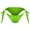 Green, variant on Men Bikini Briefs Low Rise Stretchy G-strings Panties Full Bikini Soft Stretch Knickers Breathable Underwears Green Free Size