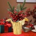 thumbnail image 6 of Triani 1Roll Floral Foil Plant Pot Cover Home Decoration 10 Yard Waterproof Floral Foil for Plant Pots Matte Texture Christmas Plant Pot Foil for DIY Christmas Flower Pot (Gold), 6 of 7