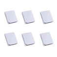 thumbnail image 1 of Toystoory Paquete de 6 Clips contra salpicaduras, accesorios impermeables para el hogar, abrazadera de cortina de diseño plegable, estabilizador adhesivo, Tratamientos de ventanas Toystoory HA038470-00, 1 of 6