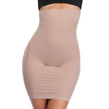 Lover-Beauty Shapewear Shorts - Tummy Control & Thigh Slimmer, Seamless Mid-Waist Slip Shorts