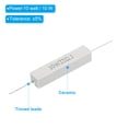 thumbnail image 3 of 10Pcs 33 Ohm Resistors, 10W Ceramic Cement Resistor Power Cement Resistor Kit Tolerance 5% for Power Adapters Audio, 3 of 4