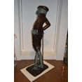 thumbnail image 5 of Nifao Frog With Cigar Plays Golf Bronze Statue – Garden Outdoor Decor Sculpture, 24"L x 15"W x 64"H, 5 of 12