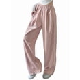 thumbnail image 3 of Pantalones de Paracaídas para Mujer, Pantalones Holgados de Pierna , Pantalones Deportivos con Cintura Elástica Y2K, Pantalones Deportivos, Ropa de Calle Rosa M, 3 of 9