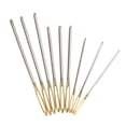 thumbnail image 2 of yuksok 9pcs Large-eye Blunt Stitching Needles Hand Sewing Knitting Needles Gold, 2 of 8